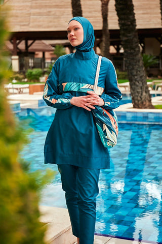 Colourful Burkini Modest Swimwear R2410 - By Baano