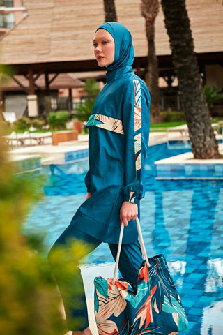 Colourful Burkini Modest Swimwear R2410 - By Baano