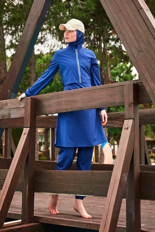 Woven Burkini Modest Swimwear M2435 - By Baano