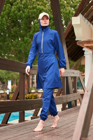 Woven Burkini Modest Swimwear M2435 - By Baano
