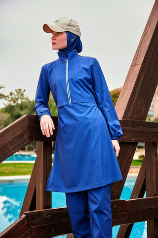 Woven Burkini Modest Swimwear M2435 - By Baano