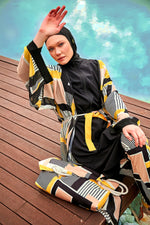 Colourful Pareo Kimono P2407 Marina Modest