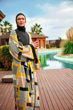 Colourful Pareo Kimono P2407 Marina Modest