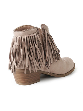 Marrow | Light Taupe Suede
