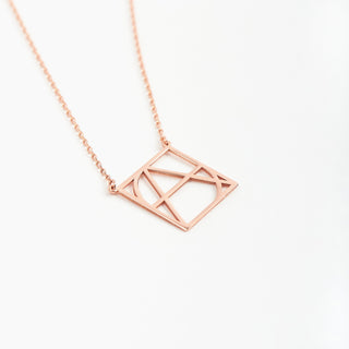 Unique Womens Style Mary Name Logo Necklace - Sterling Silver