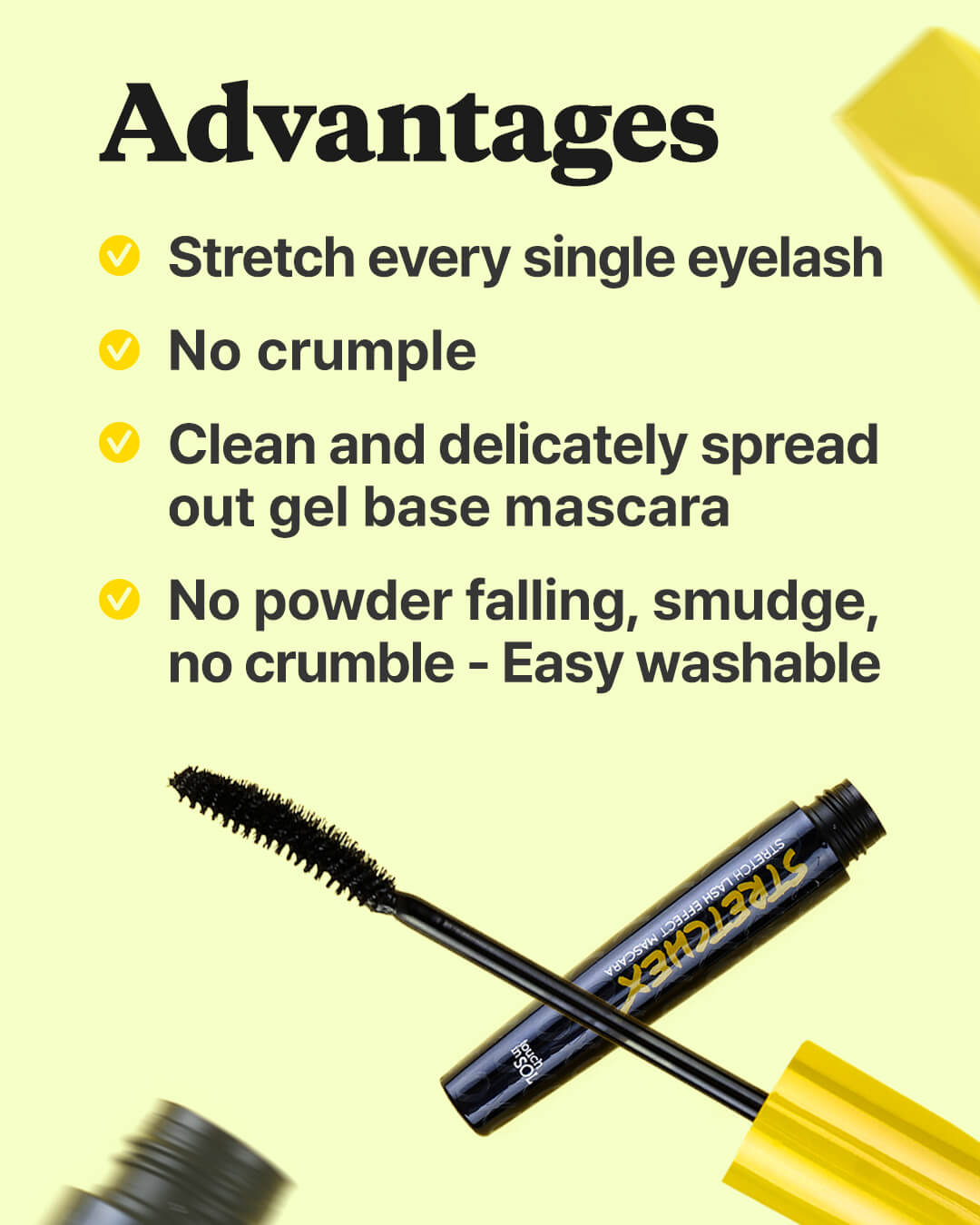 Stretchex Stretch Lash Effect Lengthening Mascara - By Baano