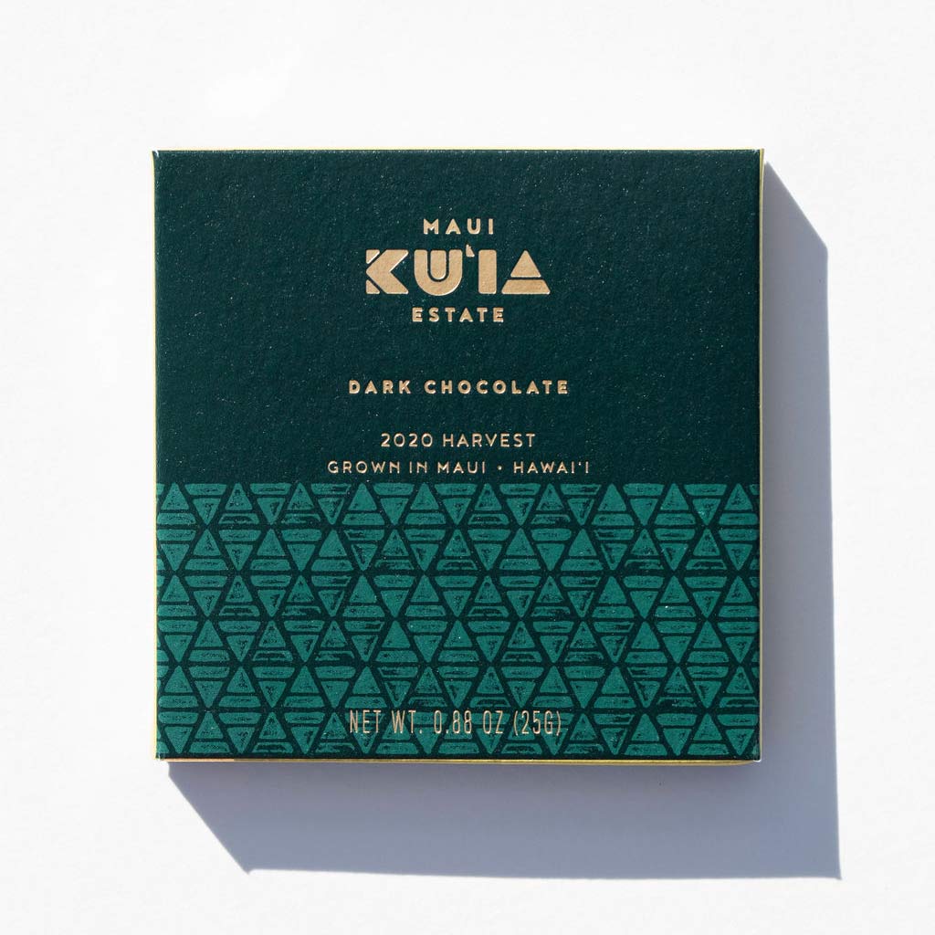 Maui Ku'ia Estate® Dark Chocolate Bar