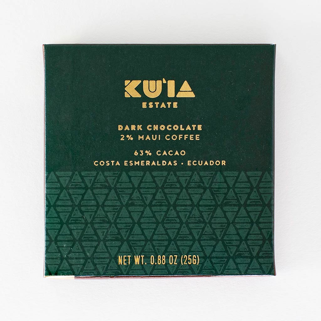Maui Mokka® Coffee Dark Chocolate Bar