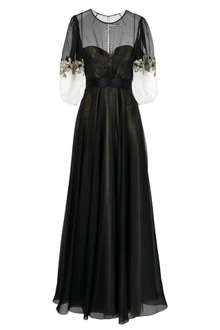 Medeline Black Maxi Dress - By Baano