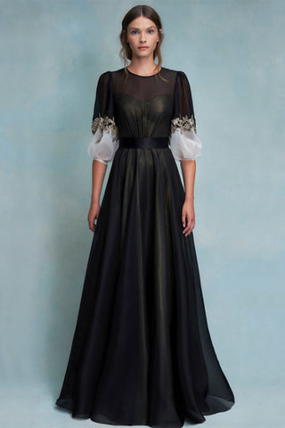 Medeline Black Maxi Dress - By Baano