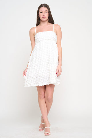 Cloud Puff Short Dress