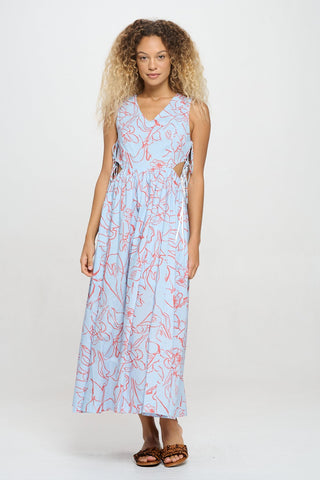 Santorini Dreams Maxi Dress