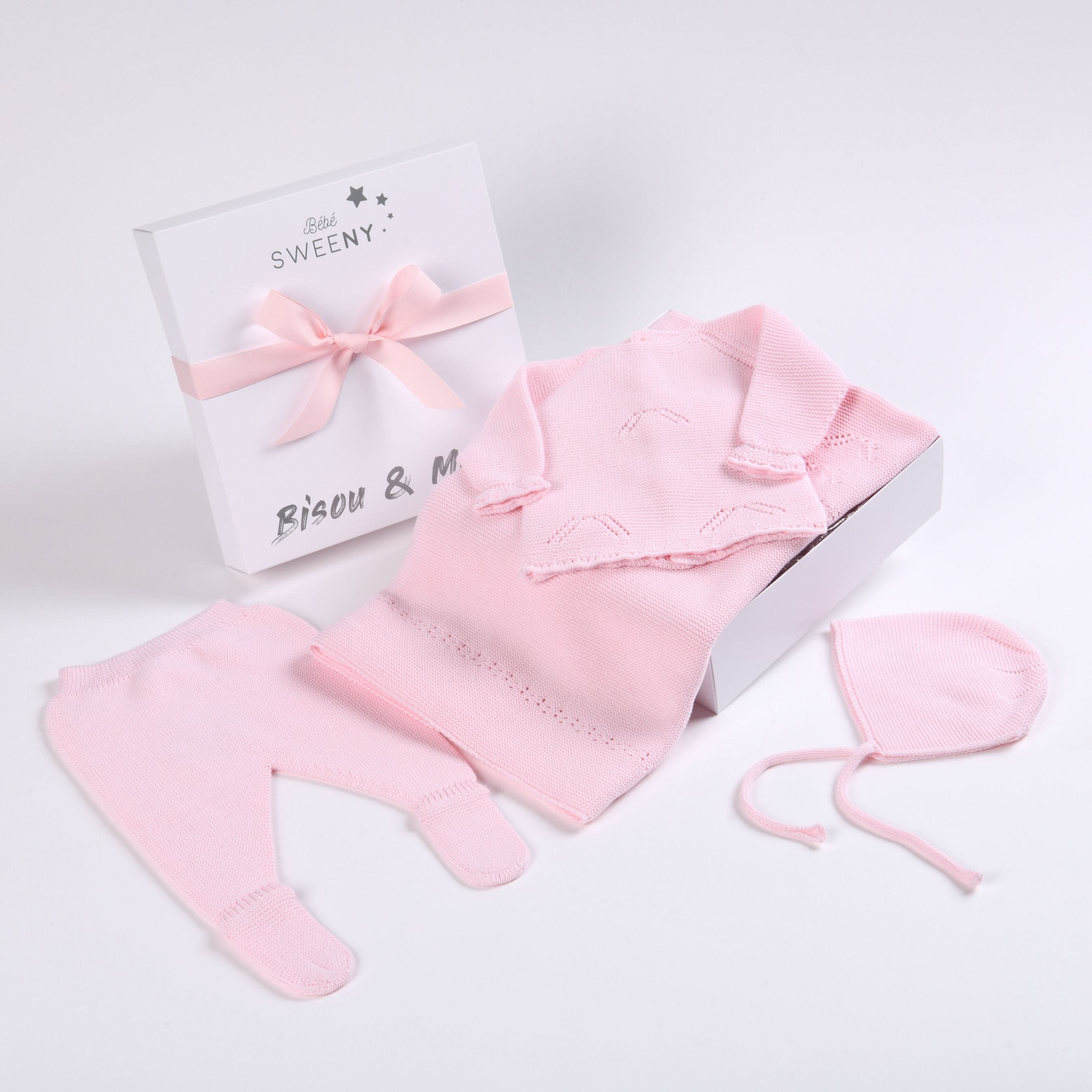 MELI | Baby Girls Rose Ballerina Layette Set (4)