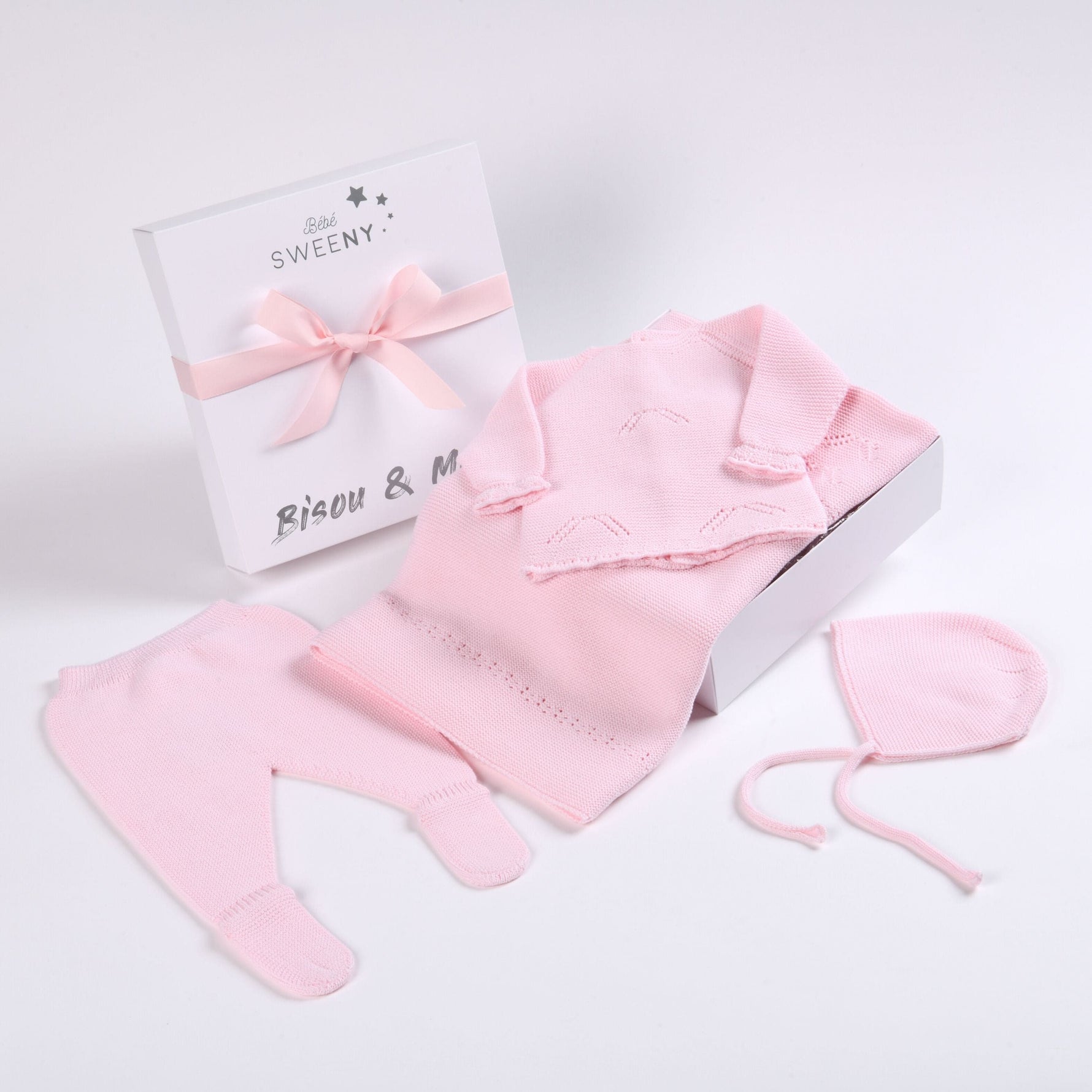 MELI | Baby Girls Rose Ballerina Layette Set (4)