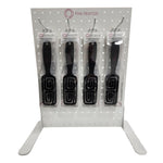 Extreme Vented Flex Brush Retail Kit With Countertop Metal Peg Display With Hooks (20pcs)