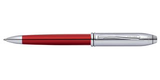 Townsend Red and Chrome Ballpoint Pen - By Baano
