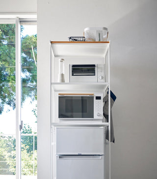Storage Rack - 67-Inch (Fridge) (67" H)  - Steel - By Baano