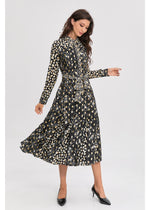 Midnight Luxe Midi Dress MissFinchNYC