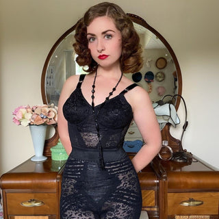 Style 6207 |  No Roll High Waist Lace Thigh Slimmer with Extra Firm Support Rago Shapewear