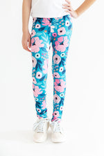 Twirling in Teal Leggings