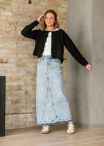 Mina Denim Maxi Skirt