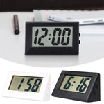Mini Small Car Desk Digital Clock Watch Car Dashboard Digital Clock Vehicle Adhesive Clock with Jumbo LCD Time & Day Display Mini Automotive Stick On Watch for Car T Gauges Mini Digital LCD Screen Travel Electronic Clock For Home Office Desktop Clocks Stevvex