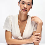 Minimalist Gold Name Logo Necklace