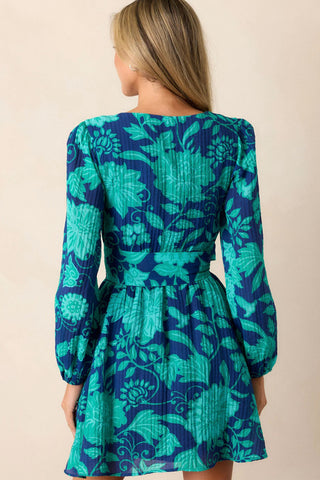 Connie Long Sleeve Mini Dress