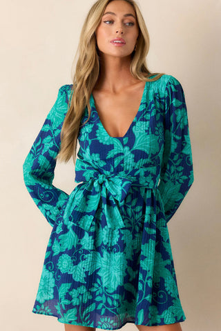Connie Long Sleeve Mini Dress