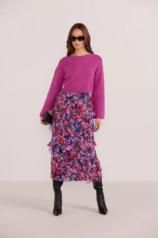 Elissa Cropped Sweater - By Baano