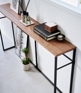 Long Console Table - Two Styles - Steel - By Baano