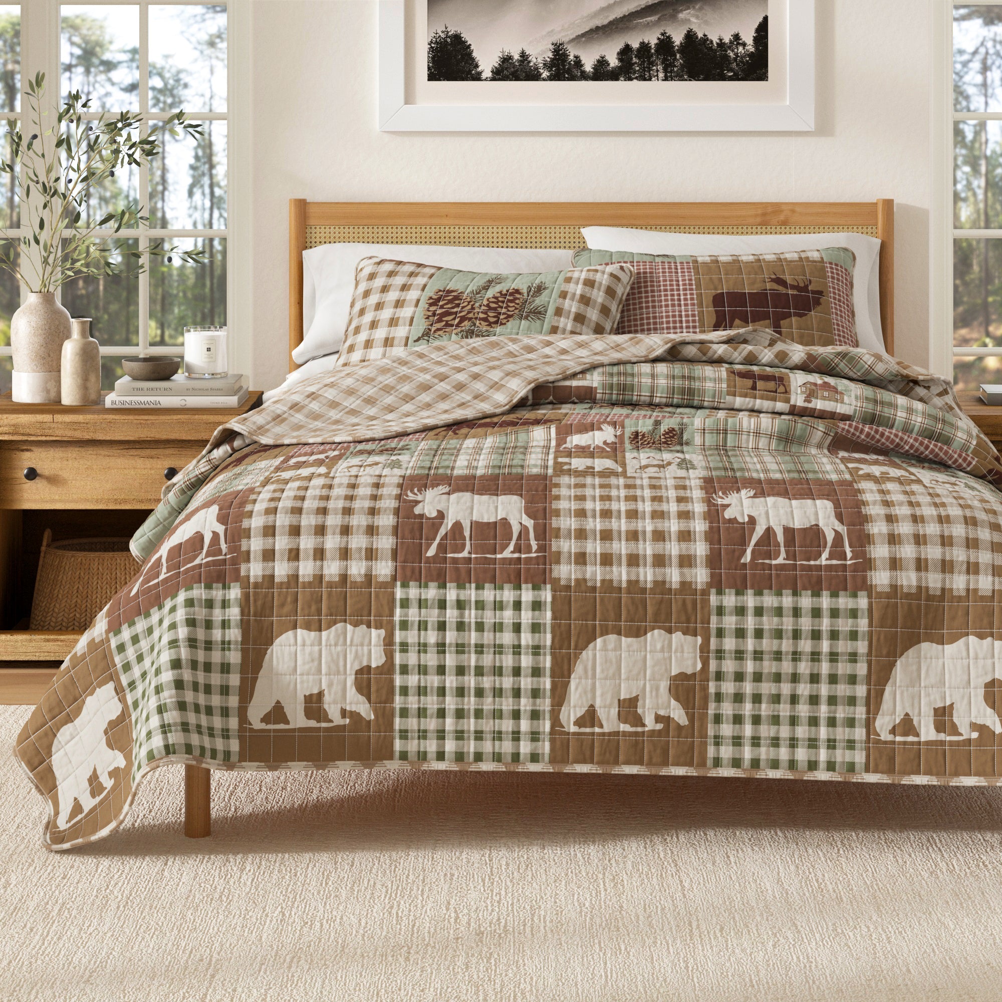 Rustic Landscape Quilt Set - Matthew Collection