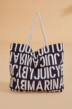 Black Beach Bag C2301 Marina Modest