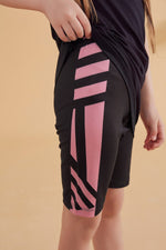 Lycra Black Kids Swimsuit K2336 Marina Modest