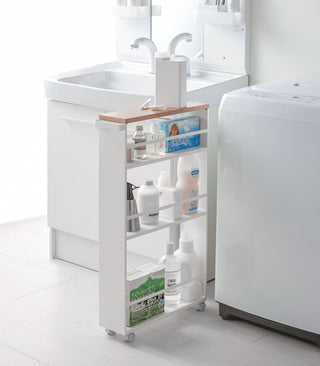 Slim Storage Cart (32" H)  - Steel - By Baano