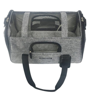 Mr. Peanut's Copper Series Airline Compliant Pet Carrier, Tall Profile Soft Sided Luxury Travel Tote