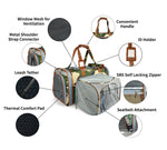 Mr. Peanut's Gold Series Standard Size Airline Compliant Expandable Pet Carrier - Prints Edition Mr. Peanut's Pet Carriers