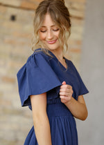 Montie Flutter Sleeve Maxi Dress - Glamourous Grace