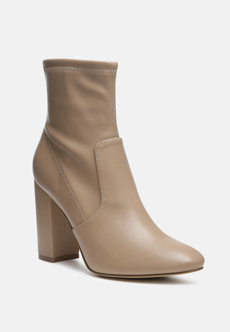 Moonstone Block Heeled Boots