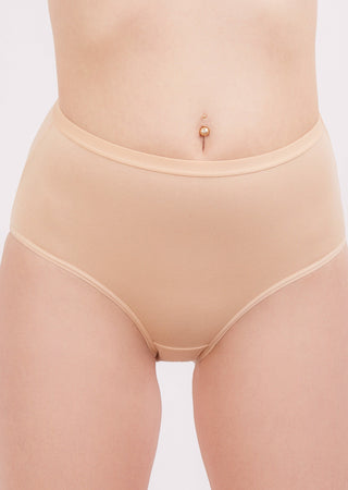 Cotton Panties Milavitsa 265450 - High-Waisted Slip