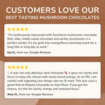 Daytime Immunity Mushroom Chocolates with Turkey Tail, Maitake, & Chaga