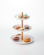 Serving Stand - Steel + Wood - By Baano
