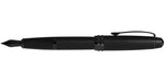 Bailey™ Matte Black Lacquer Stainless Steel Medium Nib Fountain Pen - By Baano
