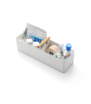 Slim Storage Box - Steel + Wood - By Baano