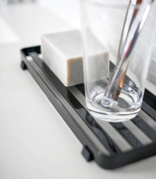 Slotted Bathroom Tray - Steel - By Baano