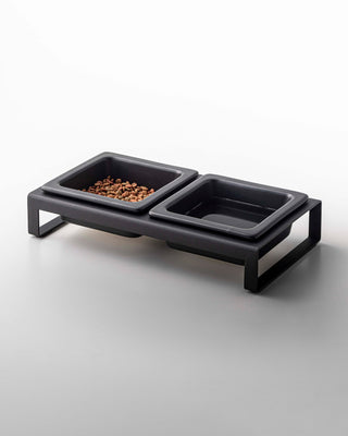 Pet Food Bowl - Steel + Ceramic - By Baano
