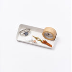 Vanity Tray - Angled - Large - Steel - By Baano