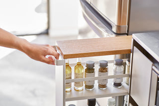 Slim Storage Cart (32" H)  - Steel - By Baano