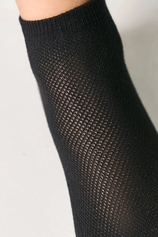 Cotton Ankle Socks Conte Active - Mesh Pattern 484 - By Baano
