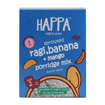 Happa Organic Baby Food Sprouted Ragi + Mango + Banana Porridge Mix